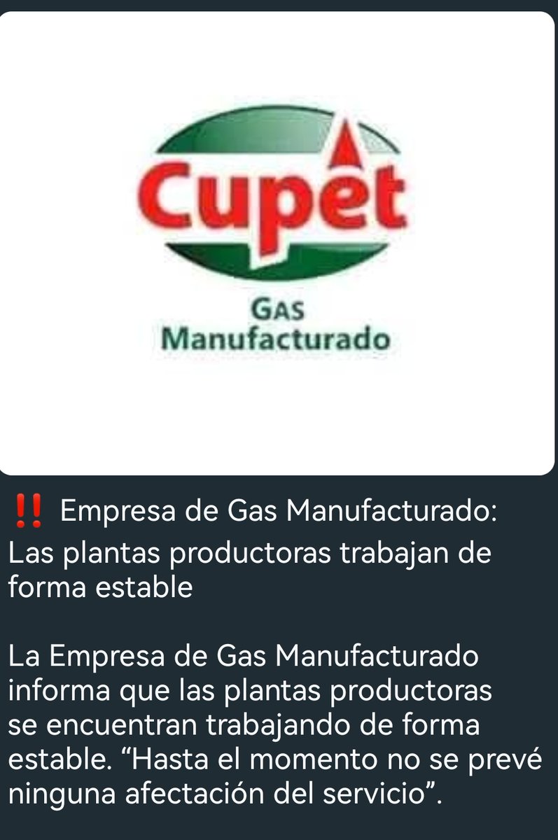 No se prevé ninguna paralización, según rumores malintencionado que circulan...