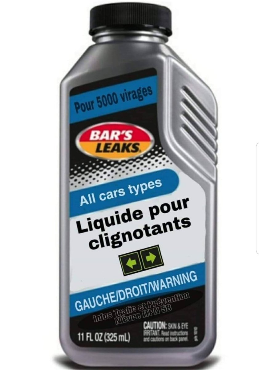 Gendarmerie_017's tweet image. #MardiConseil

Pour certains : n&apos;oubliez pas de vérifier le niveau du liquide pour clignotants... 😁