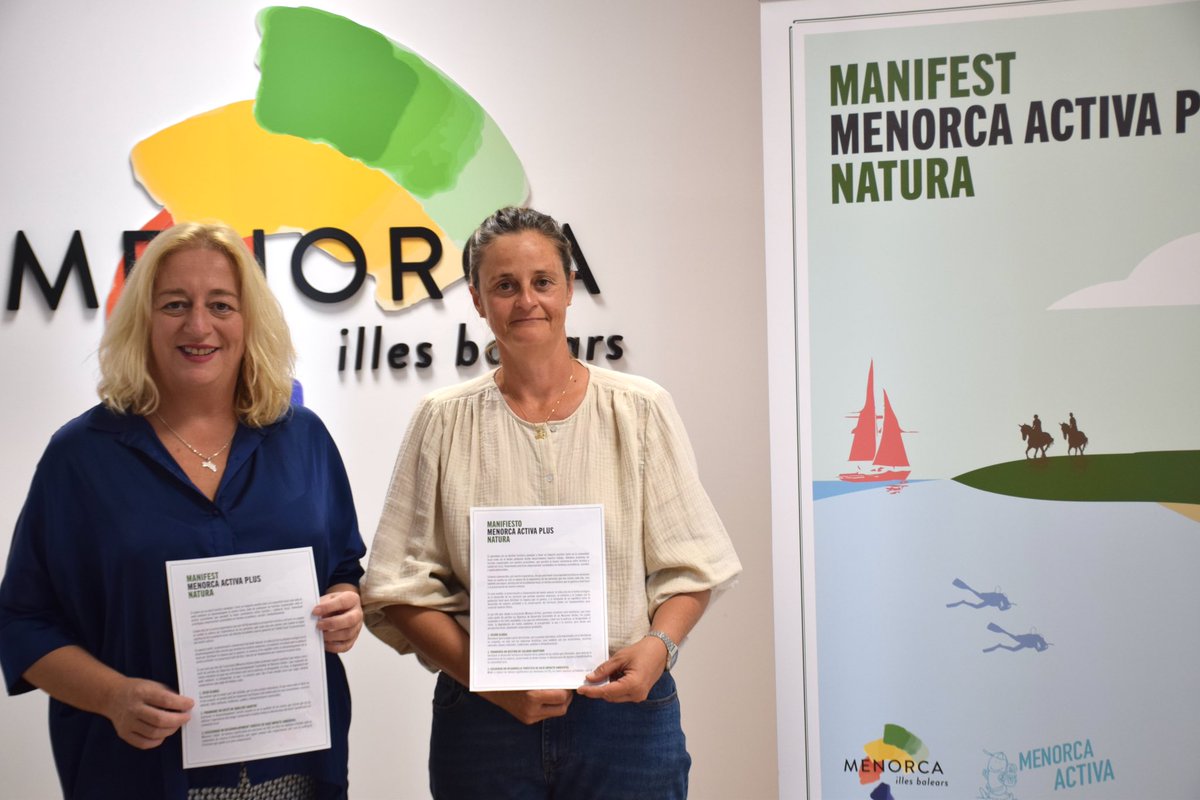 Esta mañana se ha presentado en la sede de la Fundación Fomento de Turismo de Menorca <a href="/TurismoMenorca/">Turismo de Menorca</a> el Manifiesto Menorca Activa Plus Natura, un decálogo de compromisos y buenas intenciones de las empresas que forman nuestra asociación.
 👉menorcaactiva.com/manifiesto/

<a href="/pimemenorca/">PIME Menorca</a>