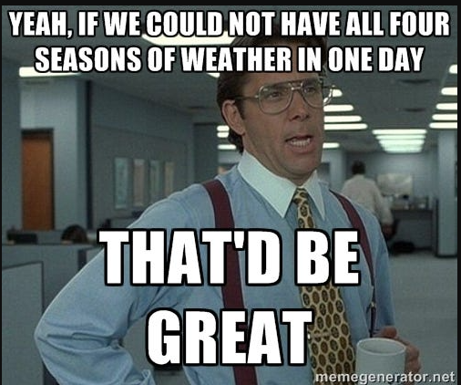 MoniqueJSerena's tweet photo. Better bring your coat, sweater, &amp; bathing suit today. 😂
.
.
#longislandweather #mothernature #mothernatureisdrunk #longislandautumn https://t.co/ggYUdK2G9C