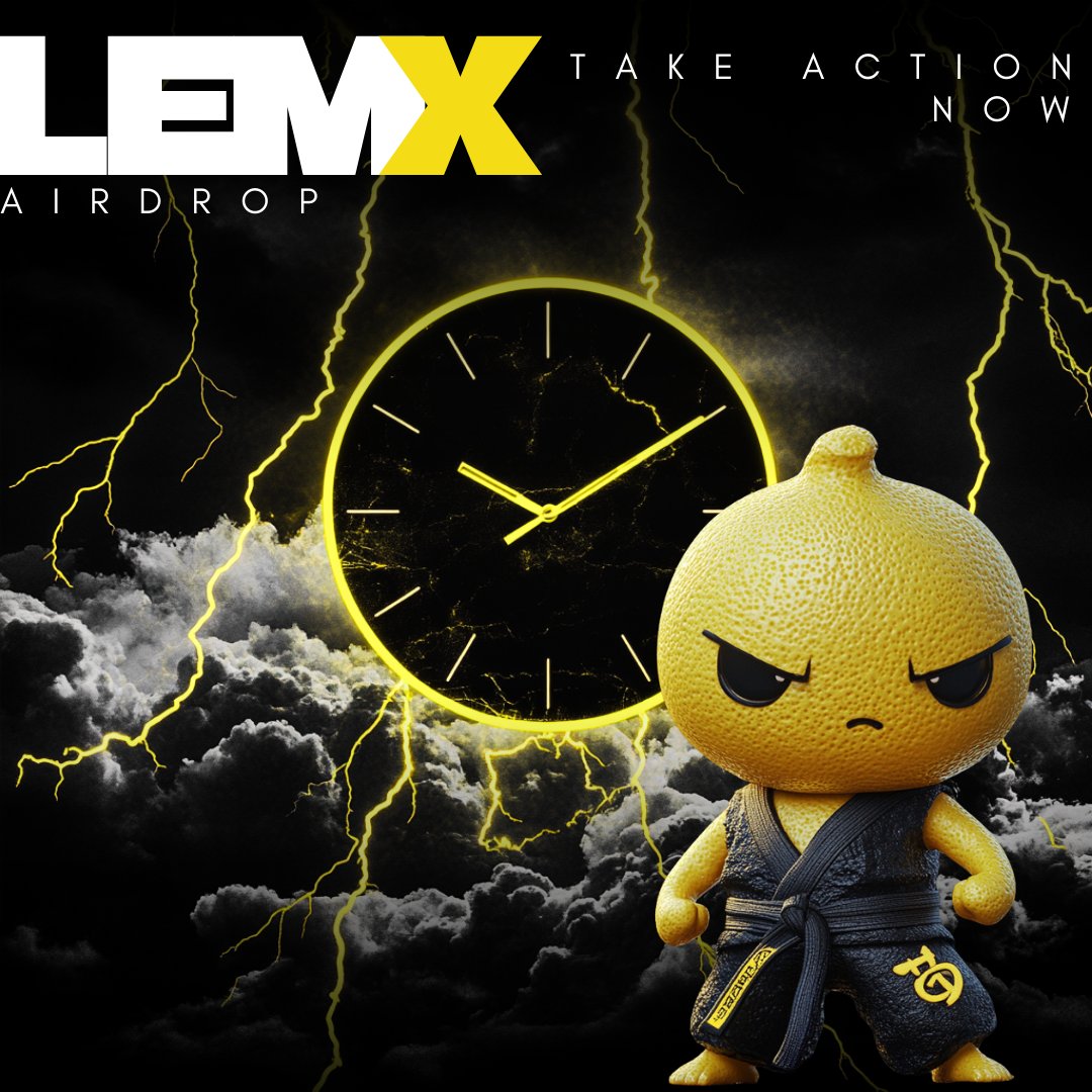 🍋 LEMON Airdrop! 🍋
50 winners will share $250 in $LEMX!

To enter:
Step 1: Comment $LEMX
Step 2: Like, RT, and follow <a href="/PoweredByLemon/">LEMON</a>
Step 3: Join our Telegram: t.me/AllThingsLemon
Good luck, Lemonheads! 🍋
#Giveaway #Airdrop #LemonChain $BNB $ETH #PancakeSwap