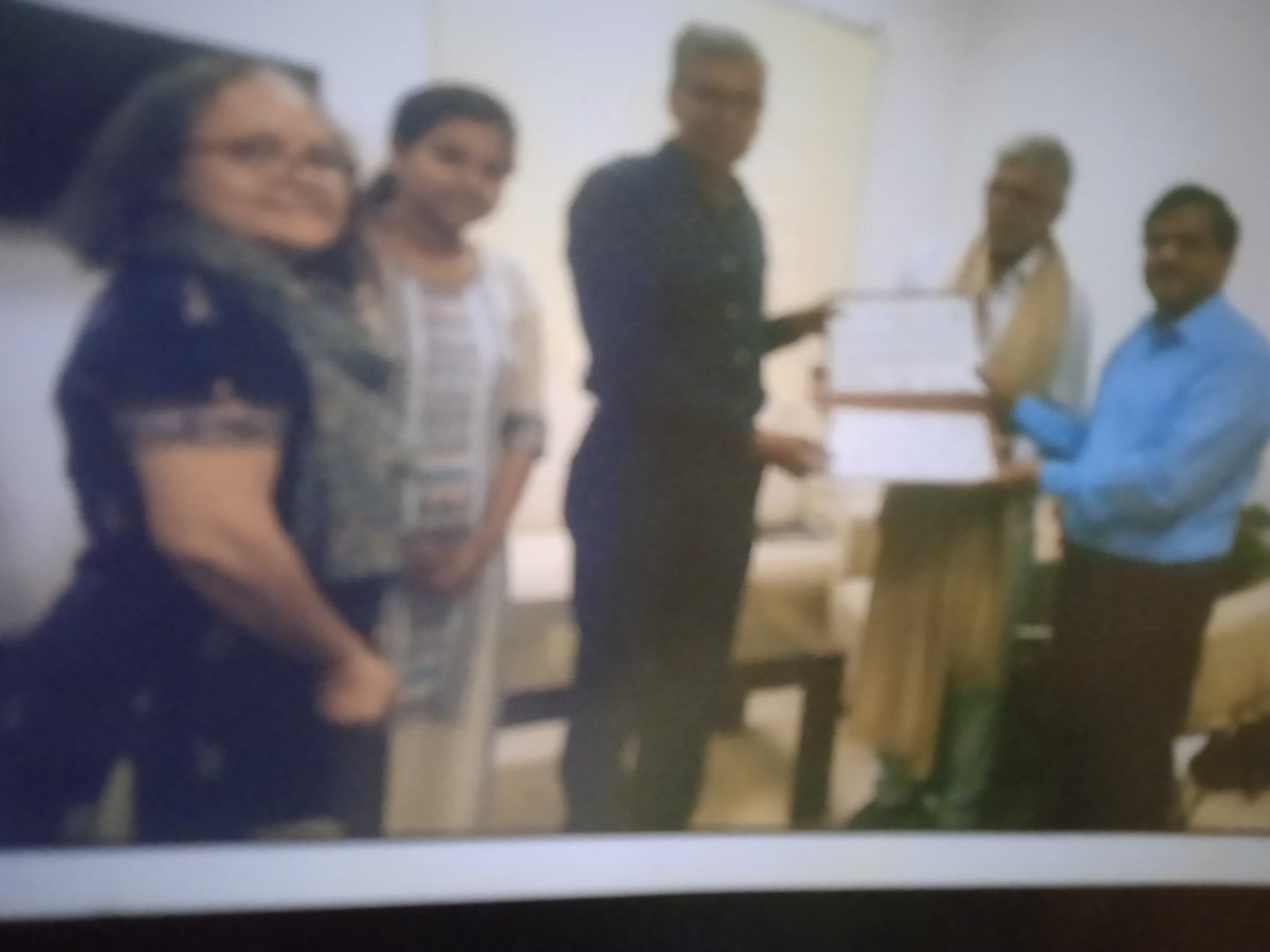Saroop Sharma New Delhi ICAR IARI mey Puraskar leyte huey