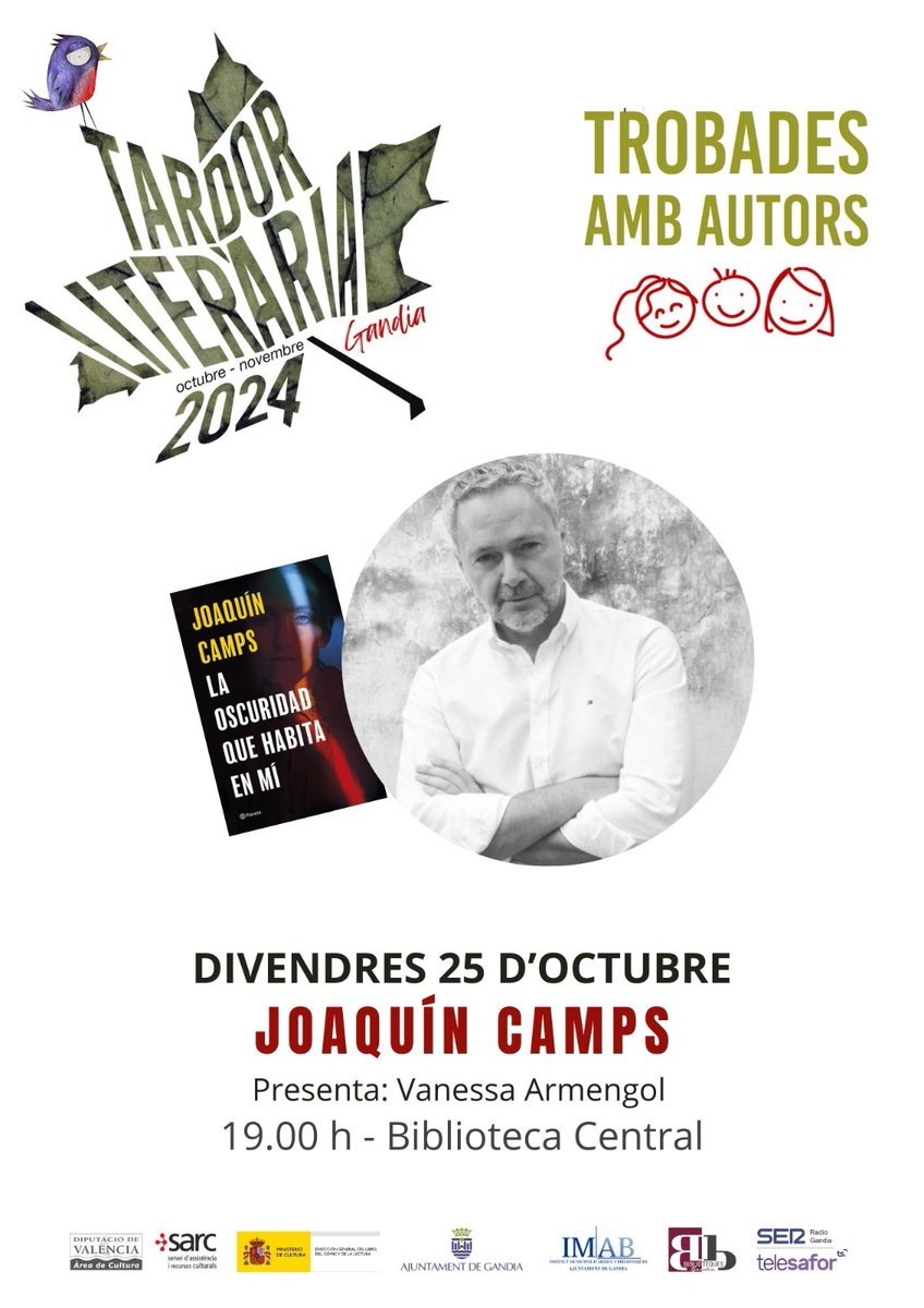 Si el próximo viernes estáis por Gandía y os apetece... ya sabéis 😉