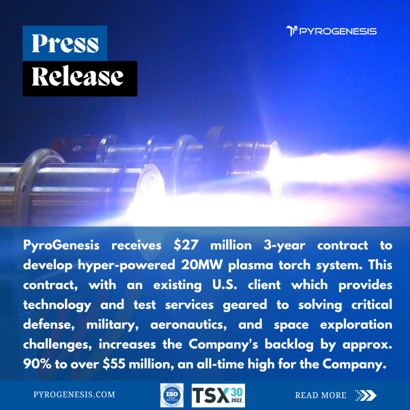 PyroGenesis_Inc's tweet photo. #20MWPlasmaTorch
#PyroGenesis
$PYR
