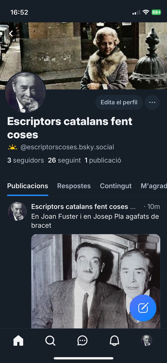 Ja som a Bluesky. Seguiu-nos. En breus abandonarem aquest vaixell que fou batejat com a Twitter i que a dia d’avui, en ple naufragi, es fa dir X.