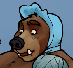 Hot off the presses, new art up on my patreon and subscribestar! 🦊🐻🍼💨