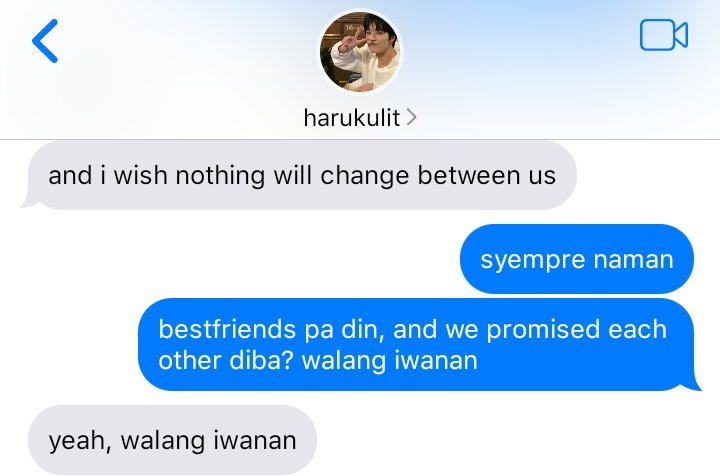 everything has changed
— a #harukyu few tweets au wherein,

childhood bestfriends that vowed to be together always, watch as they slip away from each other.