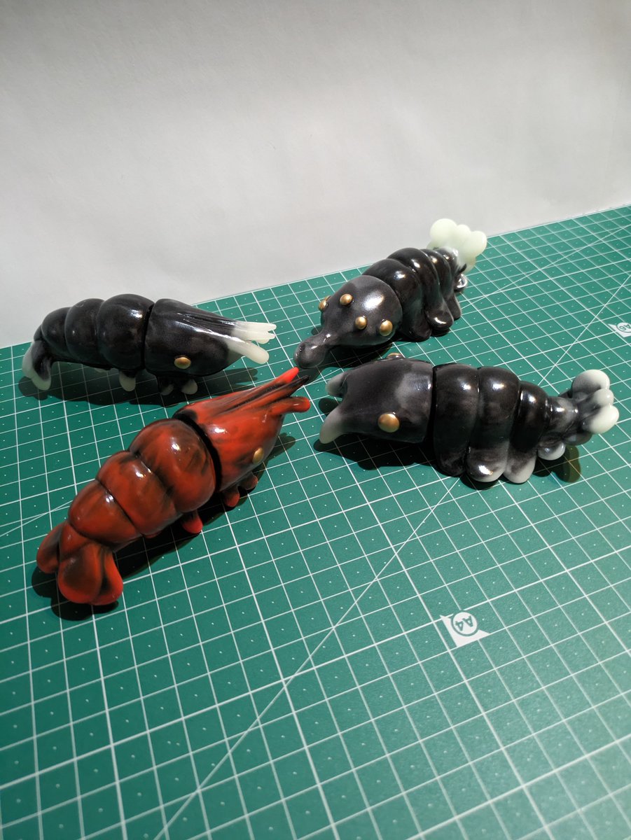 hirap_765's tweet photo. アルバイトのシュリンプのようなエビの形も好きだけどアノマロカリスとオパビニアのような古代生物の造形も好き😀
#SCIENCEPATROLS
#TINYSHOP
#oneuptoy https://t.co/G3WYNPM948