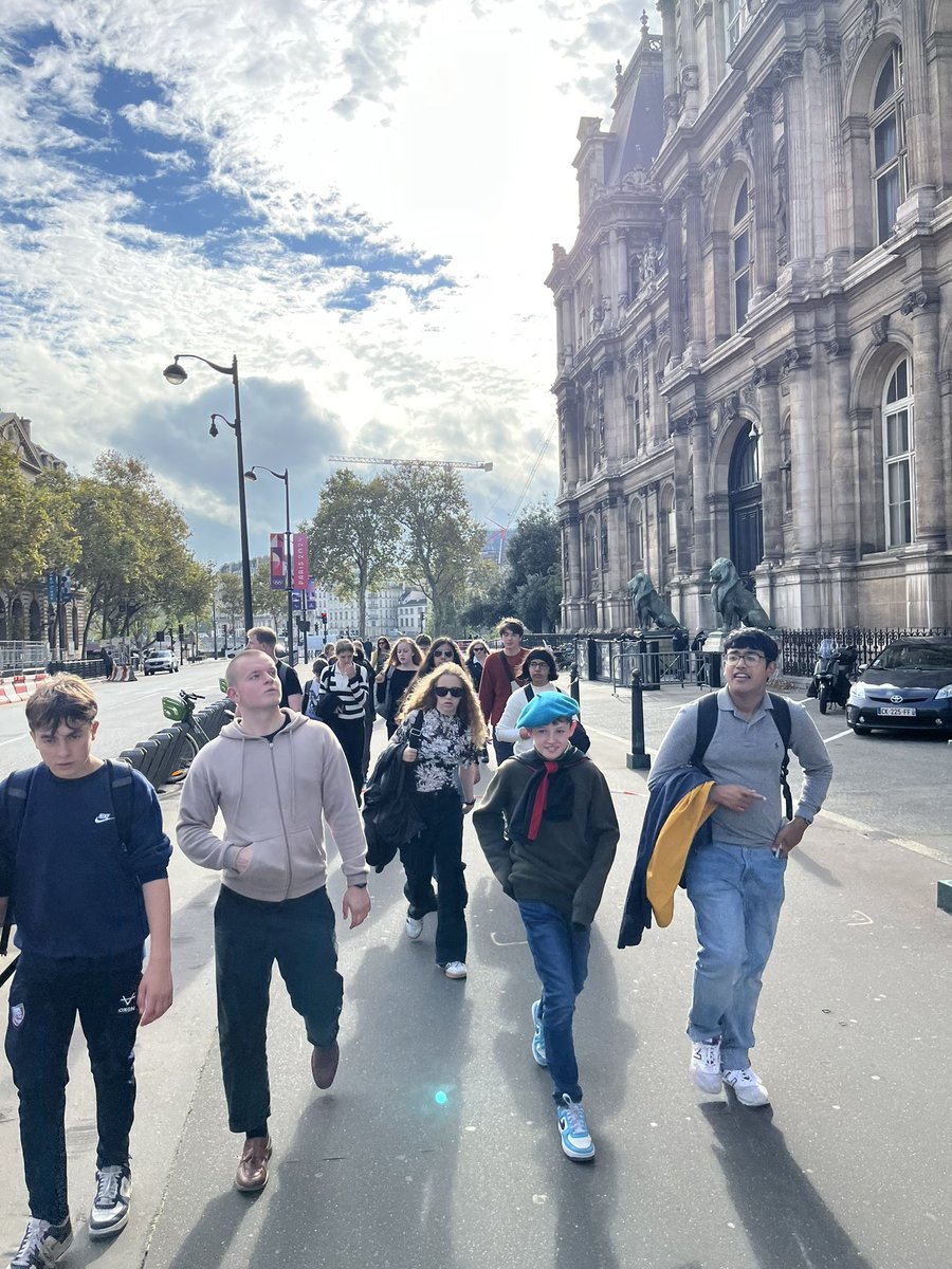 Déjeuner à Notre Dame