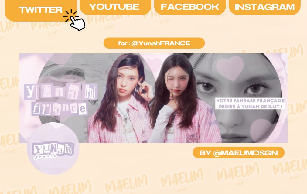 maeumdsgn's tweet photo. 📮: 21.10.24 › @maeumdsgn 

› Layout commun pour : @ILLITFRANCE,@YunahFRANCE, @ParkMinjuFrance @FranceMoka 🫶 https://t.co/I5Y1O6EyYp