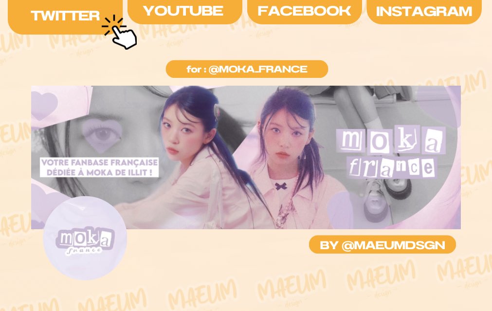 maeumdsgn's tweet photo. 📮: 21.10.24 › @maeumdsgn 

› Layout commun pour : @ILLITFRANCE,@YunahFRANCE, @ParkMinjuFrance @FranceMoka 🫶 https://t.co/I5Y1O6EyYp