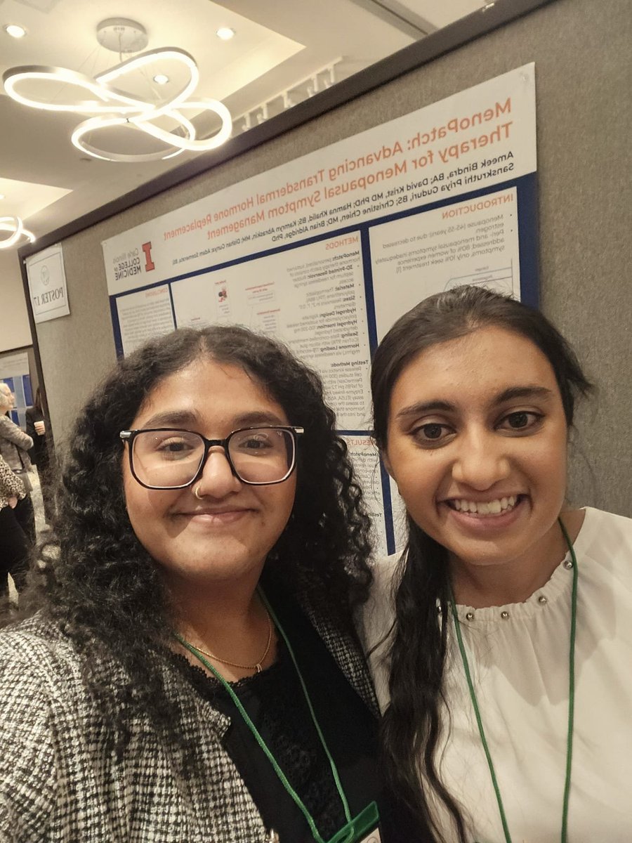 Grateful for an incredible experience at my first conference! <a href="/TheCAOG/">CAOG</a> Truly honored to receive the Gynecology Poster Award for MenoPatch w/ @Priya_Guduri🫀

A huge thank you to <a href="/DavidTKrist/">David Krist</a> for this amazing opportunity—excited for what's to come!✨ #CAOG2024