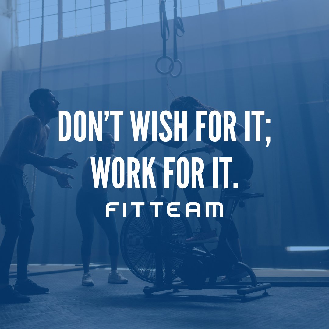 fitteamglobal's tweet image. Don’t wish for it; work for it.
Wishing doesn’t make it happen—hard work does. What’s one goal you’re working toward today? 🚀 #fitteam #WorkForIt #GoalGetter #motivation