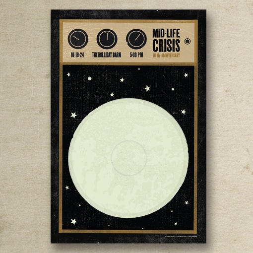 Juicebox_Jay's tweet photo. Concert poster for our cover band. Since I knew ahead of time that our gig would be played beneath a full moon, an amplifier whose speaker doubles as the moon seemed like an appropriate design for the gig poster. #posterdesign #gigposter #posterdesigner #juiceboxdesigns https://t.co/rBkJEBPQiu