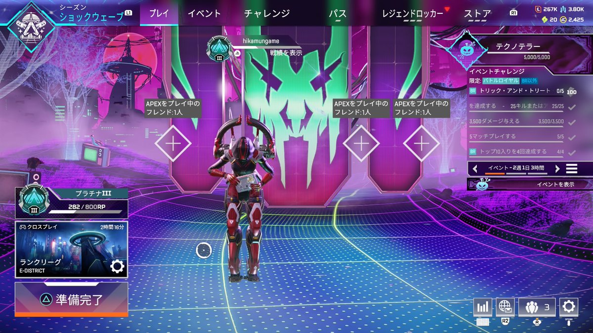 hikamun's tweet photo. クレイジーさんのおかげで初プラ3入りました(*^o^*)*
やたぁー*⸜(* ॑꒳ ॑* )⸝*プラ4の106からここまで上げて頂きました(*^o^*)
みんまる君もプラ3初です(*^o^*)
マジで、神プレー見れて凄かったΣ(ﾟﾛﾟ;)
さすがマスター帯の人だと思いました(*^o^*) https://t.co/4rTM34AmhD