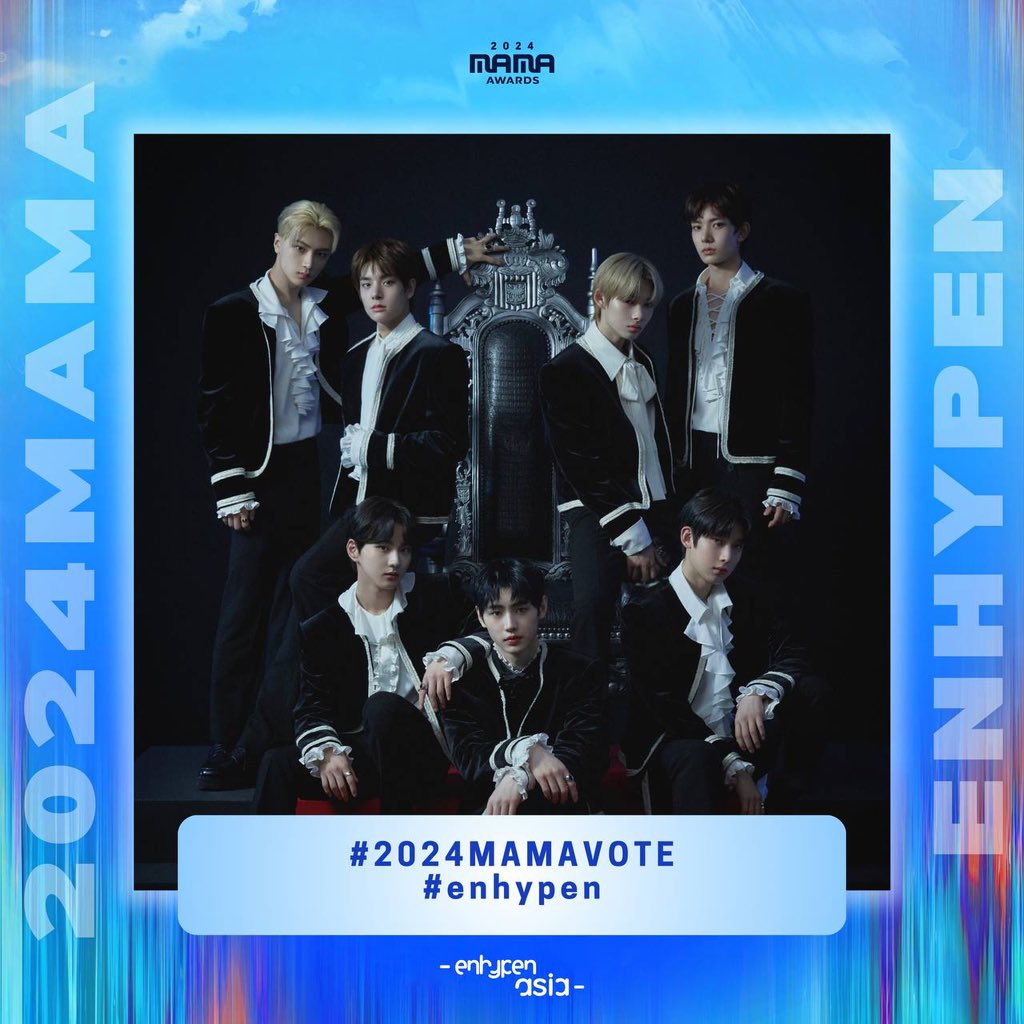 AsiaEnhypen's tweet photo. I vote for #enhypen on #2024MAMAVOTE https://t.co/Z50CGgr9I9
