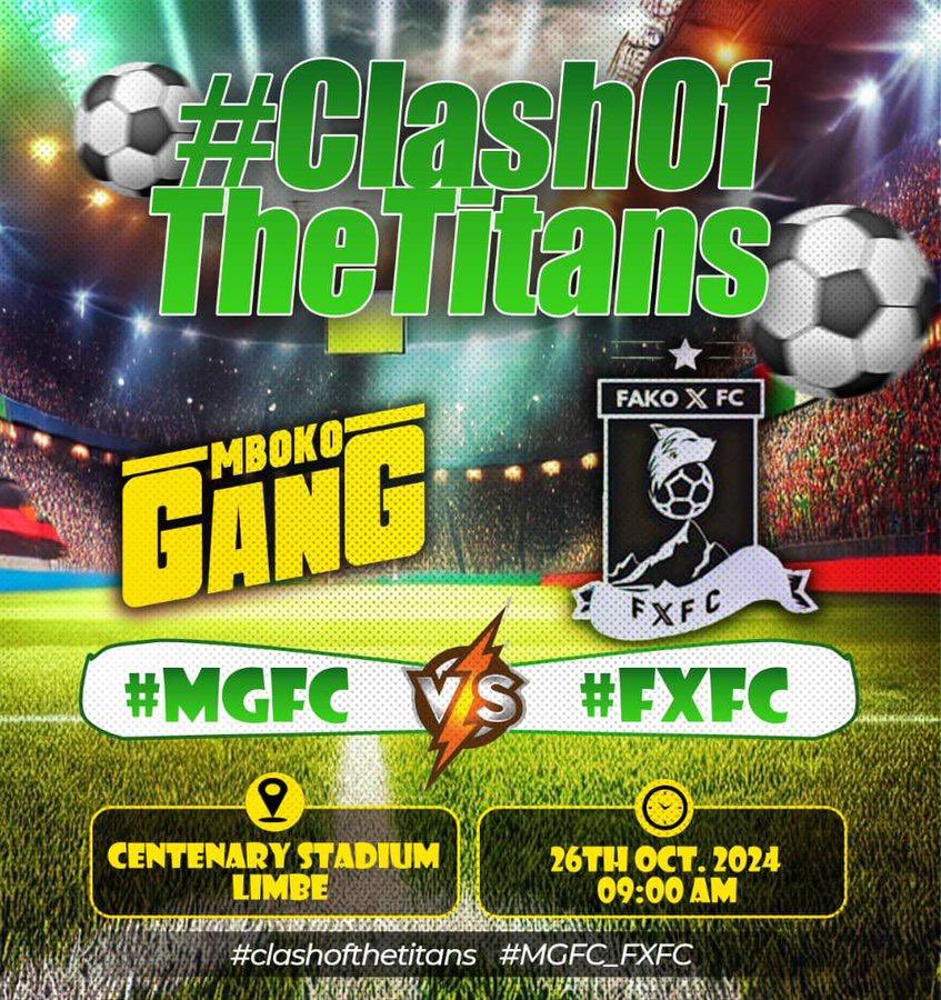 nonkisteve's tweet photo. We go again on Saturday! How we’ve missed these games. #MGFC Wuna go collect am woto woto 😅😅
#clashofthetitans
#MGFC_FXFC https://t.co/cMsp4EGKce