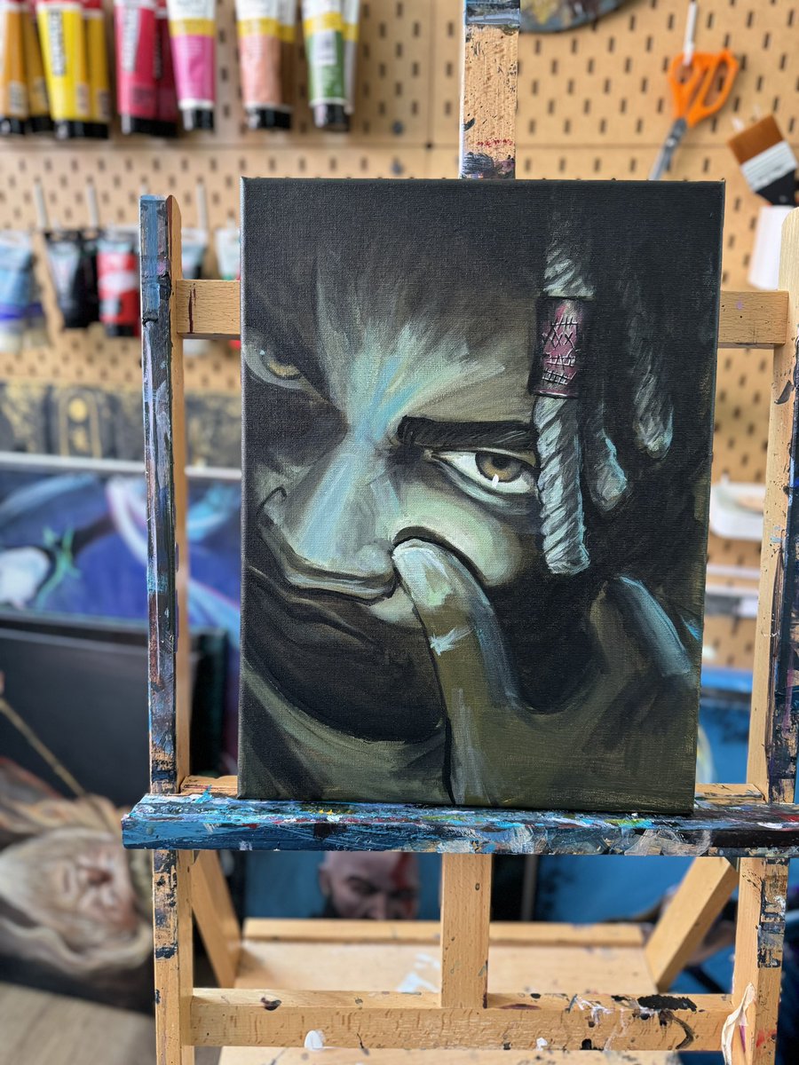 My latest painting of arcane! Can’t wait for season 2 <a href="/arcaneshow/">Arcane</a> <a href="/LeagueOfLegends/">League of Legends</a>