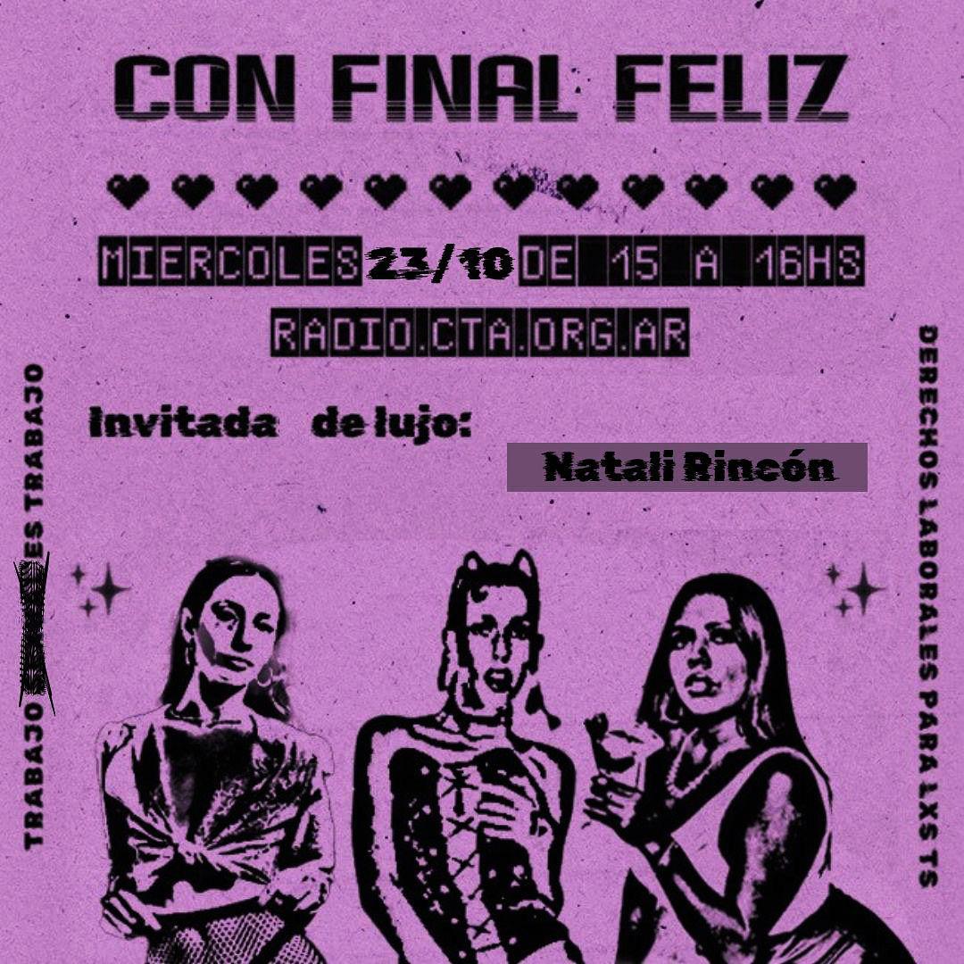 📻Miércoles de <a href="/confinalfeliz/">xiana</a> el programa de <a href="/ammarsindicat/">Putas Feministas</a>
🦁@soleoilhaborda nos trae la historia del Plurinacional 
👸🏼invitada de Lujo: @natalirincon
🤗Te lo vas a perder?
Escúchanos en vivo ➡️ radio.cta.org.ar