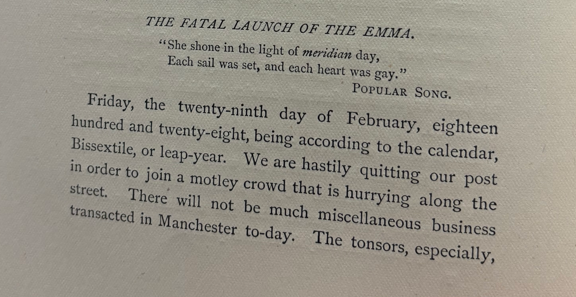 deankirby_'s tweet photo. In Manchester Central Library the other day I came across an old book recounting the sinking of a sailing barge called The Emma on the River Irwell in 1828 with up to 300 passengers on board. @MancLibraries https://t.co/kbrByVqBlF