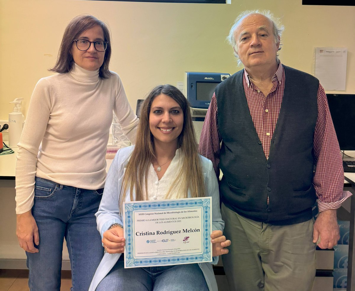 unileon's tweet photo. Premiada la tesis doctoral sobre resistencia a los antibióticos de la investigadora de #Unileon Cristina Rodríguez
Melcón. https://t.co/j8rV0ghH6r