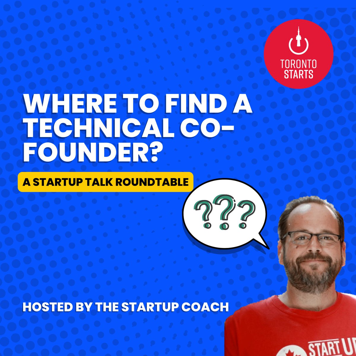 TorontoStarts's tweet image. Looking for a technical co-founder in Toronto? Tune into the Startup Talk Podcast for insights from @jonirwin, @Graemebarlow &amp;amp; @startupcoach_ca on finding the perfect partner! #StartupLife #TechCoFounder torontostarts.com/2024/10/15/whe…