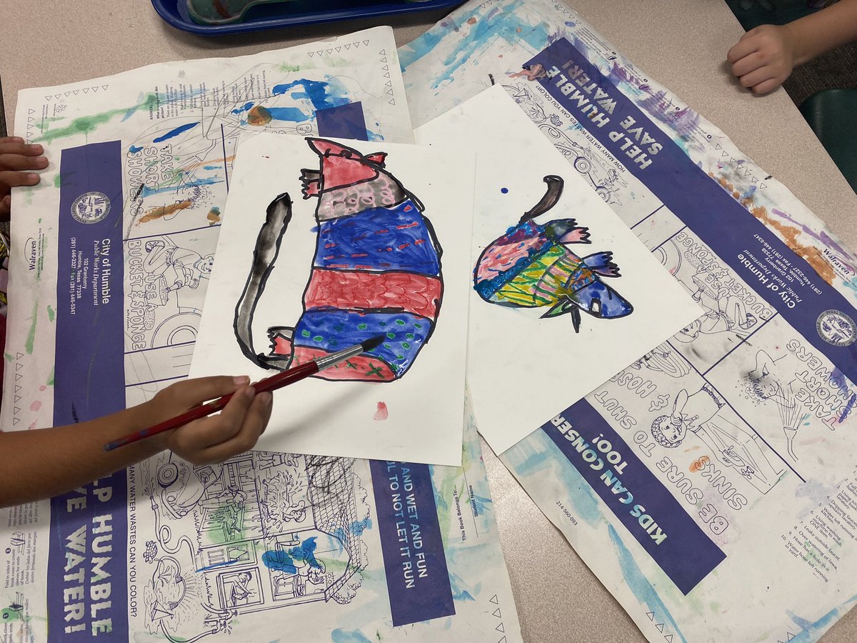 Ms. Tillman (@arttillman) on Twitter photo 1st grade artists painting the official small animal of Texas. <a href="/VisualArtHumble/">Humble ISD Visual Arts</a> <a href="/HumbleISD_HE/">Humble Elementary</a> #humbleisdartists 1st grade artists painting the official small animal of Texas. <a href="/VisualArtHumble/">Humble ISD Visual Arts</a> <a href="/HumbleISD_HE/">Humble Elementary</a> #humbleisdartists