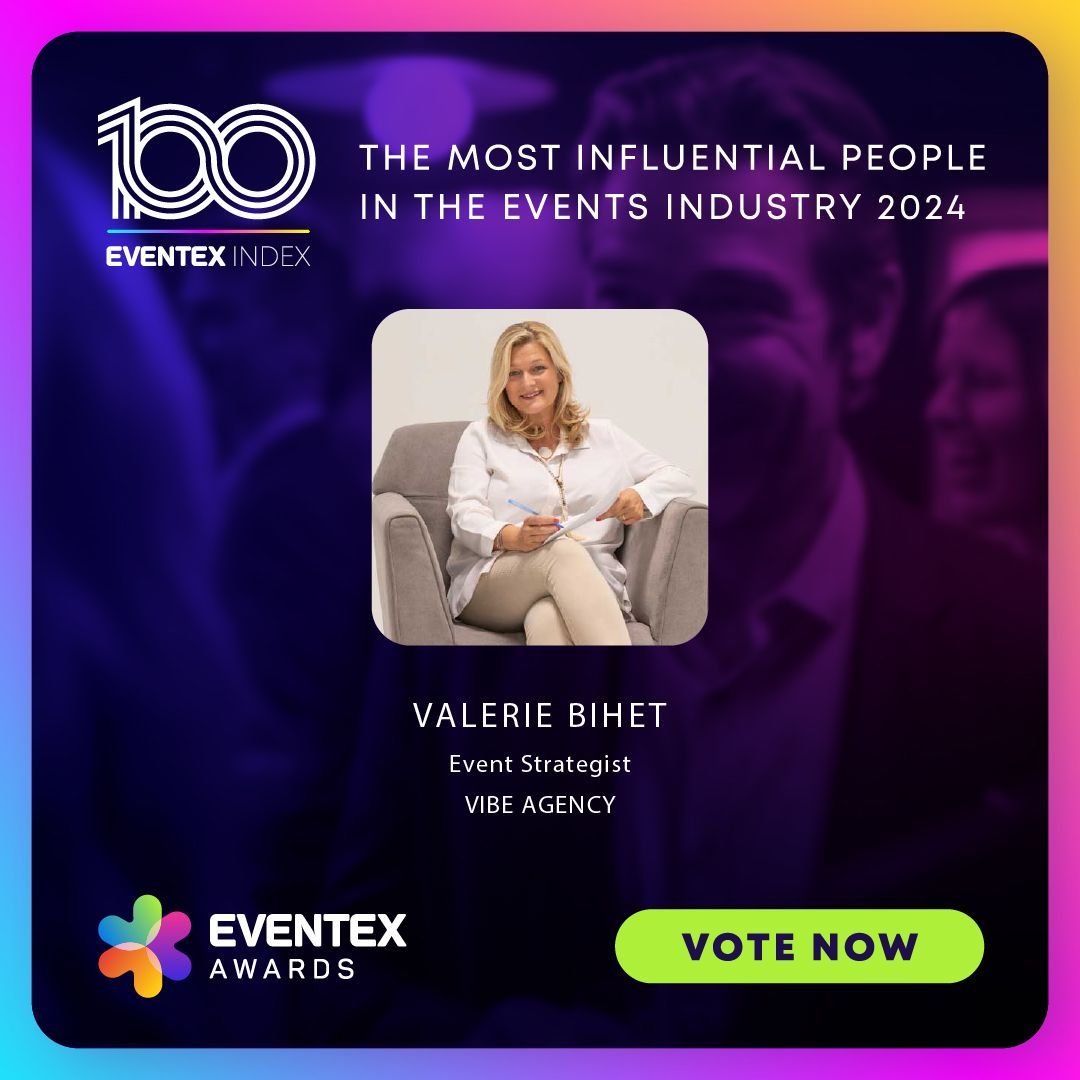 thevibeagency's tweet photo. I am nominated for The Most Influential People in the Events Industry index for 2024! You can support me by voting at https://t.co/PQCUy7qFOU

#eventprofs #eventex #mippl #topeventsprofessionals #eventindustryinfluencers https://t.co/EfrsLzypCb