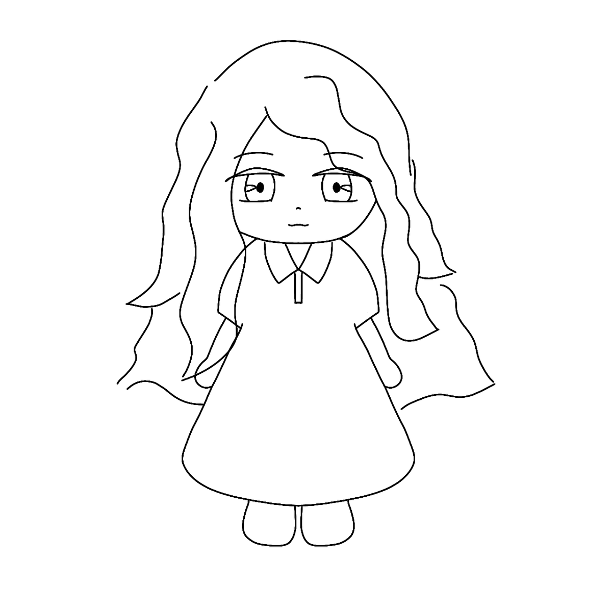 Nazutuki's tweet photo. こういう雰囲気の子が好きなのです。仕上げまでの気力がない為ここで区切り。

#絵柄が好きっていう人と繋がりたい #イラスト
#アイビス https://t.co/Su3Y5VVeBP