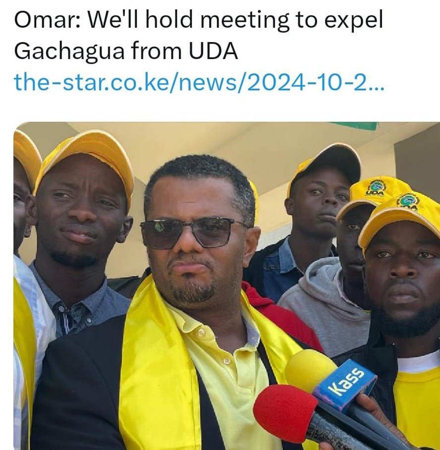 I told you... Ouru is dying, Gachagua is kaput

Murima is very exposed 

Matiang'i fled to USA with reasons 

Son of Sarah is a KILLER!

Let me tell you something about <a href="/HassanOmarH/">Senator Hassan Omar Hassan</a> 

Huyu Sarai, I know very deep things about him 

Jicho Pevu, release me so that I can speak pliz