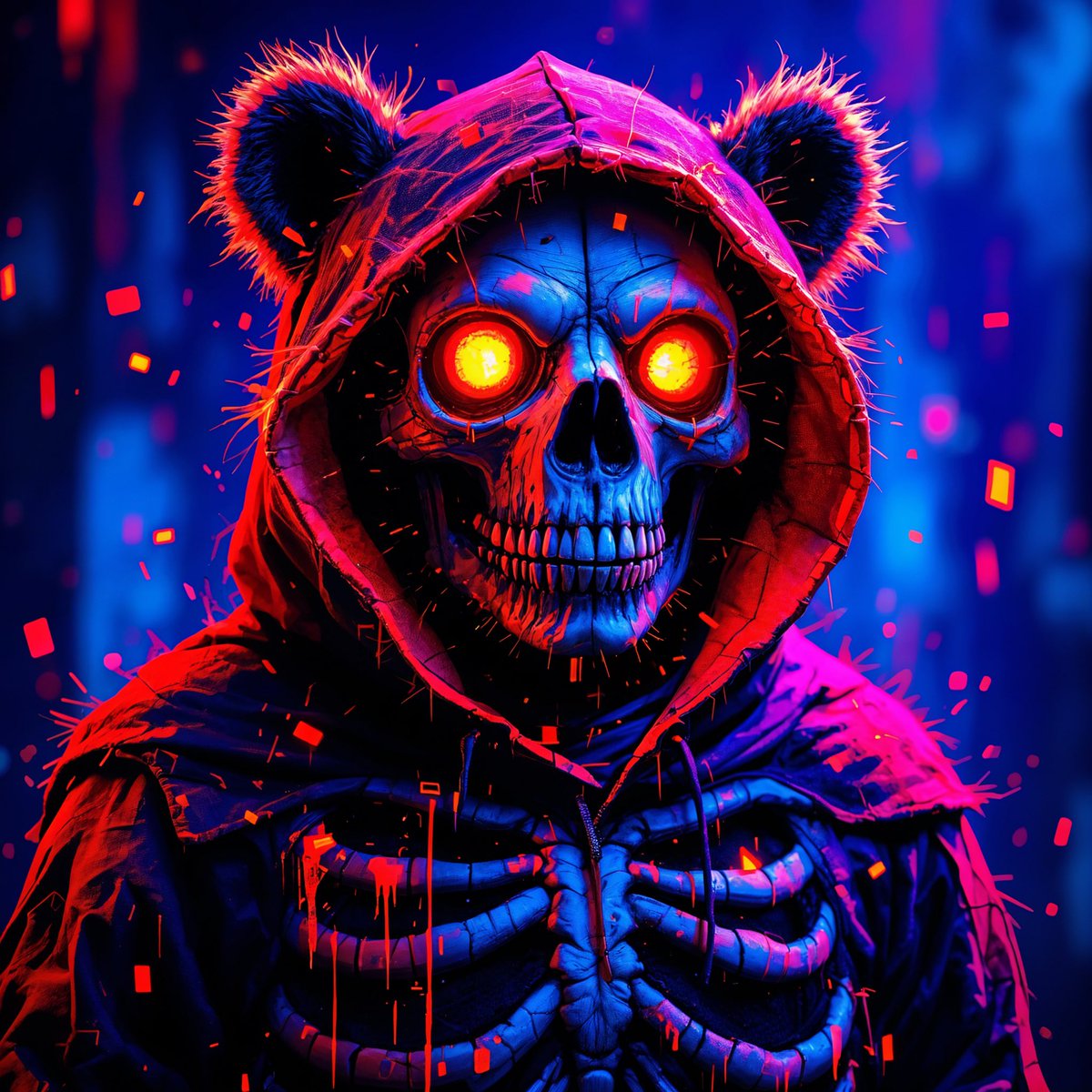 HonkMuhfuh's tweet photo. Very cool prompt!
#BearSkeleton
#AIArt https://t.co/Te6r8isXIj