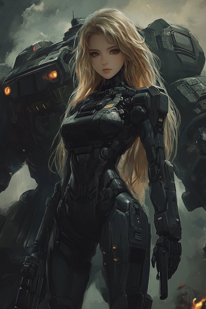 AARSUS007's tweet photo. Triggerqueen Mecha!!!! #midjourneyV61 #AIGenerated #AIArt #DigitalArt #AIArtist #TechArt #AICreative #triggerqueen https://t.co/DqPcaq5ZdG