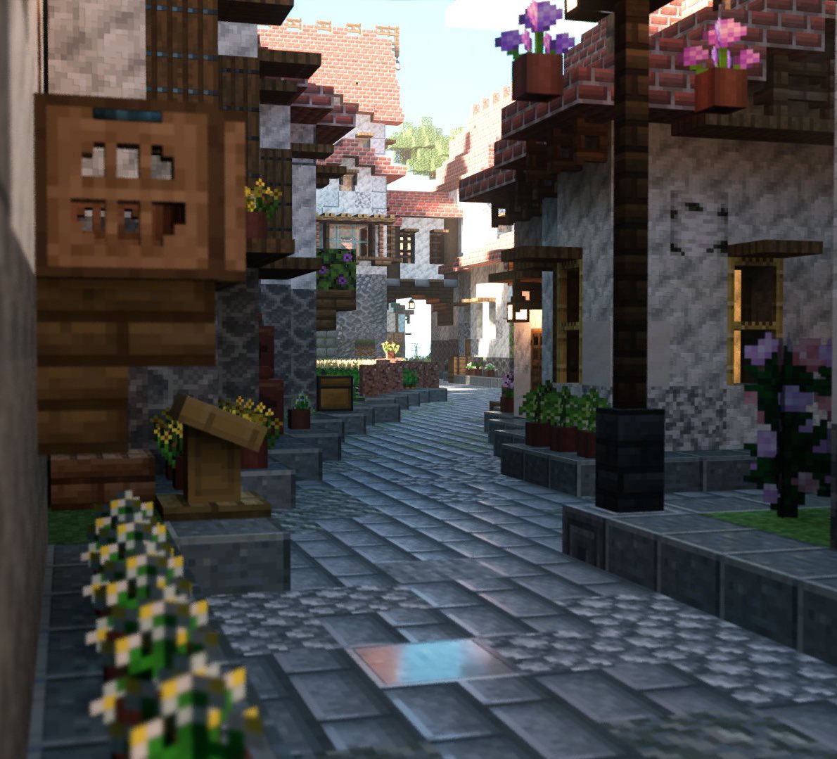Champlight1's tweet photo. 爽やかな道
#Minecraft #Minecraft https://t.co/wF13U9j8Kk