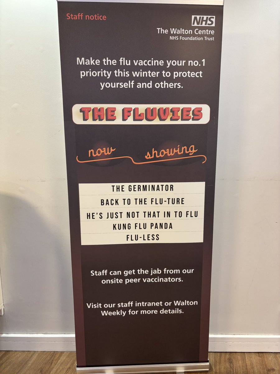 Prof Tom Solomon CBE (@runningmadprof) on Twitter photo My wonderful friends <a href="/WaltonCentre/">The Walton Centre</a> NHS Trust have come up with these corny film titles to encourage us all to get vaccinated. Please retweet them, and send me more suggestions from books and films!
Thanks
#vaccinesSaveLives
#VaccinesWork My wonderful friends <a href="/WaltonCentre/">The Walton Centre</a> NHS Trust have come up with these corny film titles to encourage us all to get vaccinated. Please retweet them, and send me more suggestions from books and films!
Thanks
#vaccinesSaveLives
#VaccinesWork