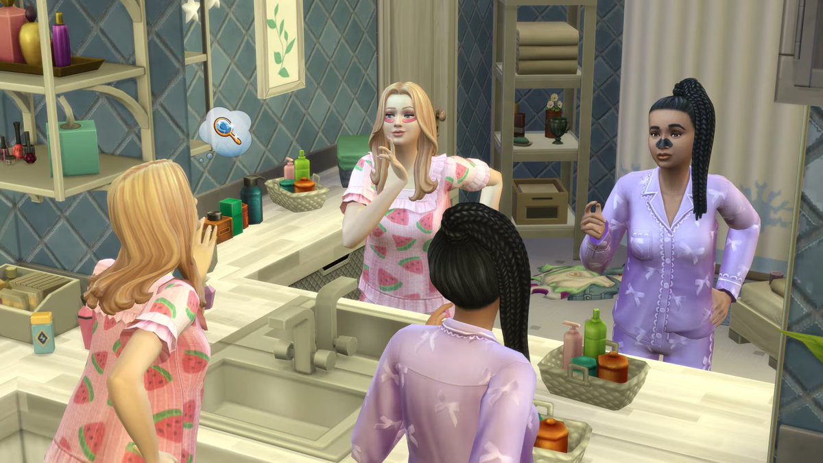 SimMattically's tweet photo. The Sims 4 Cozy Kitsch and Sweet Slumber Party Creator Kits will be available on November 14! https://t.co/LDp0dy4PAH