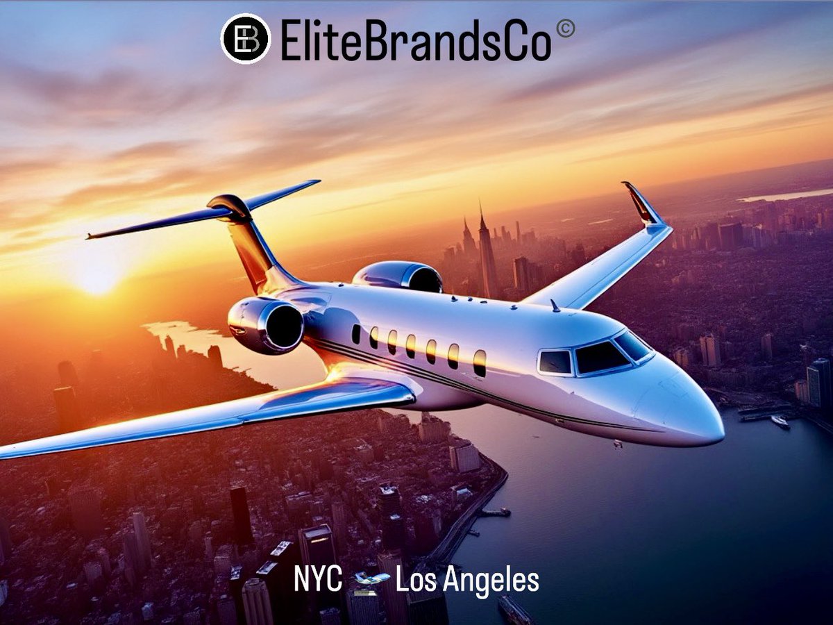 EliteBrandsCo's tweet photo. #EliteBrandsCo 👀 Presents: “Everyday Low Price” for #NYC to #LosAngeles 

#PrivateTravel #PrivateJet #FlyPrivate #NewYorkCity #BespokeTravel #BizJet #BusinessTravel #TravelDeals #JetLuxe #EliteTravel #EliteBrands

Executive Travel, Optimized for Efficiency 

Experience unparalleled travel convenience with our exclusive offer:

• Route: #KTEB (Teterboro, NJ) to #KVNY (Van Nuys, CA) 

• Capacity: Up to 10 Passengers

• Price: From $40,000 (USD)

Depart at your convenience. This is NOT an empty leg.

We’re making private jet travel within reach, at a price point that makes sense.

Elevate your business travel without compromise.

For Bookings and Inquiries: DM, WhatsApp, or email for a personal introduction. 

📲 @EliteBrandsCo

📍The Globe is our Marketplaces