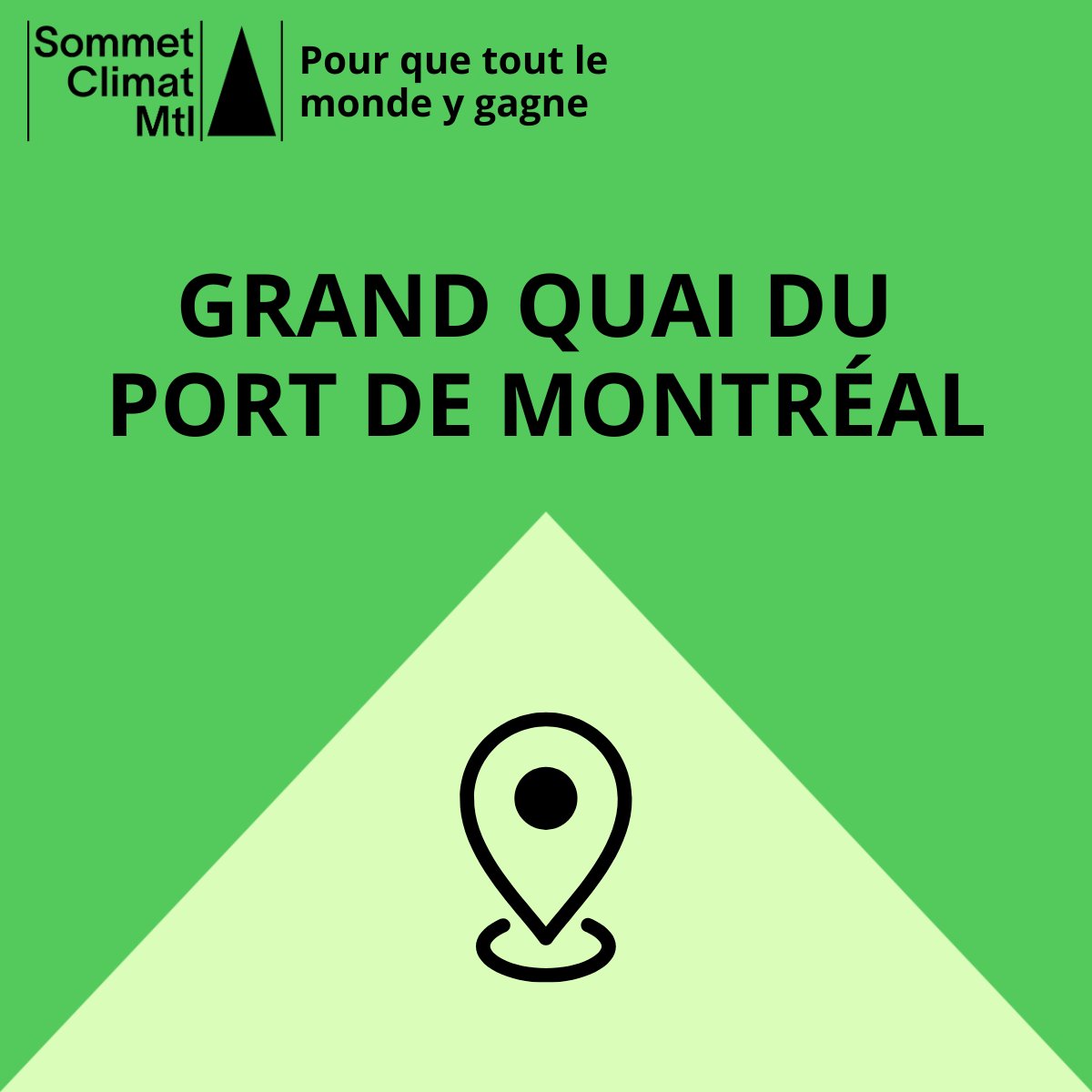 🌍💚Le #SommetClimatMtl25 revient pour sa 4ème édition avec un format revisité d'une journée le 6 mai 2025 au Grand Quai du Port de Montréal. 

📅Réservez dès maintenant votre présence pour le rendez-vous climatique annuel de la métropole🌿 #SommetClimatMtl #polqc #polcan #polmtl
