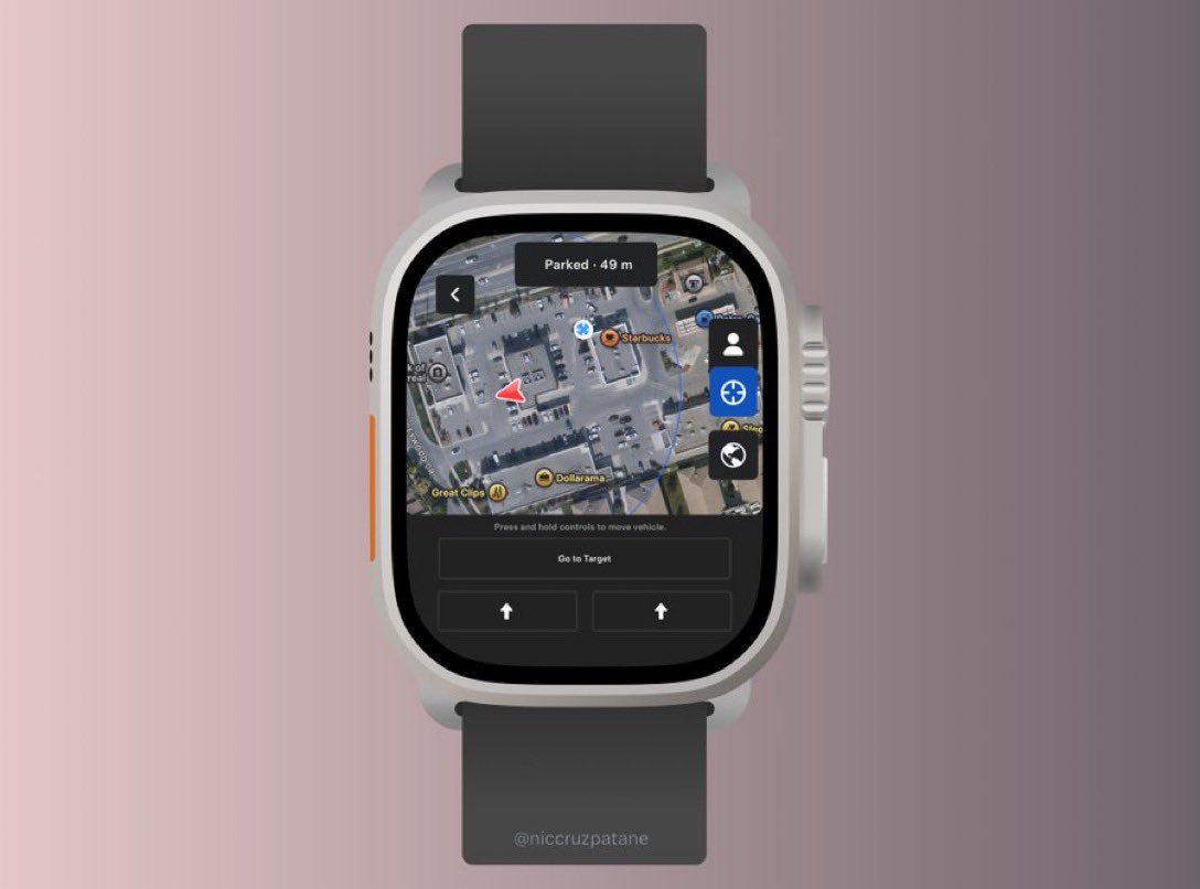 niccruzpatane's tweet image. Tesla is OFFICIALLY working on a native Apple Watch app!