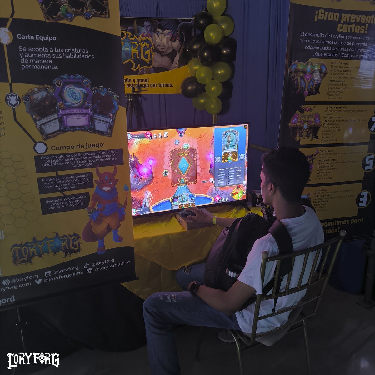 Loryforggame's tweet photo. We love that players can test our video game, their feedback is invaluable and as indie game creators it is extremely important to get on the right track during development. Follow us and get to know LoryForg.

https://t.co/7HECVCCB1r

#indiegame #cardgame #indie #gamers https://t.co/wH5GLxDFrs