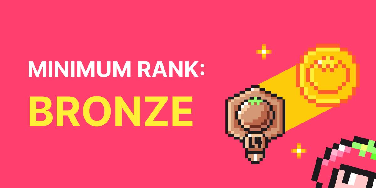 RR_CryptoFan's tweet photo. You need to reach L4 (Bronze) to be eligible for Tomarket airdrop.
Keep going🔥 https://t.co/PurxOVBUcH