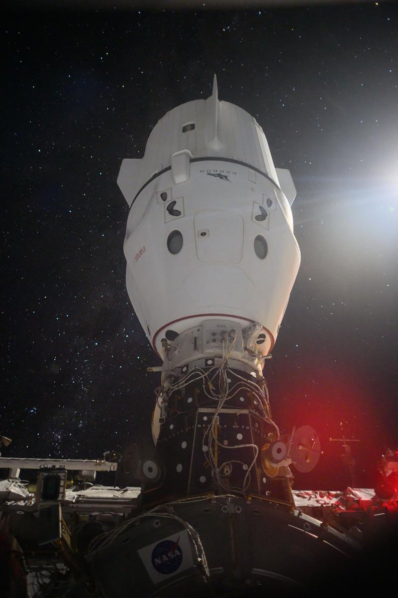 乗員輸送機「SpaceX Crew-8」フロリダ沖に着水