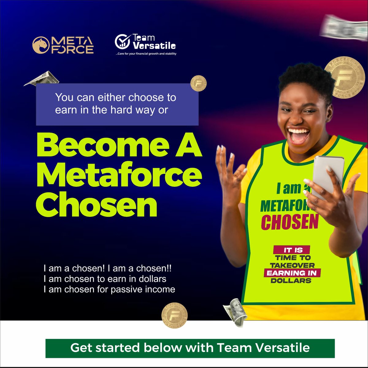 GideonUbon's tweet image. #metaforce @Holiverse_ make cool catch up to $500 a week with the unique decentralized Ecosystem in the crypto space.
Chase sapa away with more dollars on ur wallet
Send a direct message 👉 wa.link/fipvgv