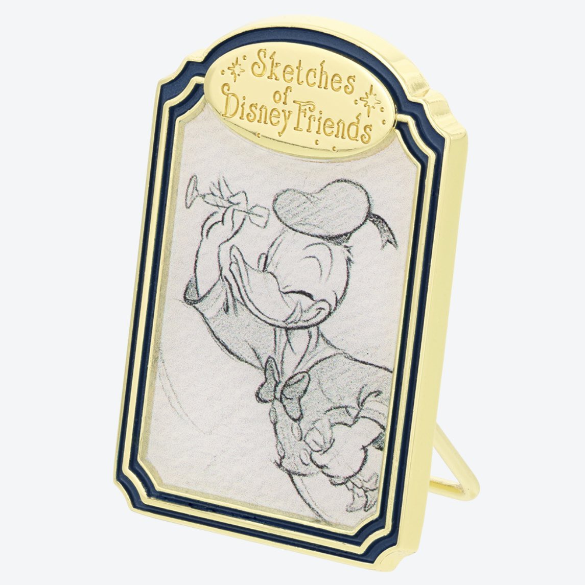 10月24日より、立てて飾れるピンバッジの第2弾 ドナルド・デイジー