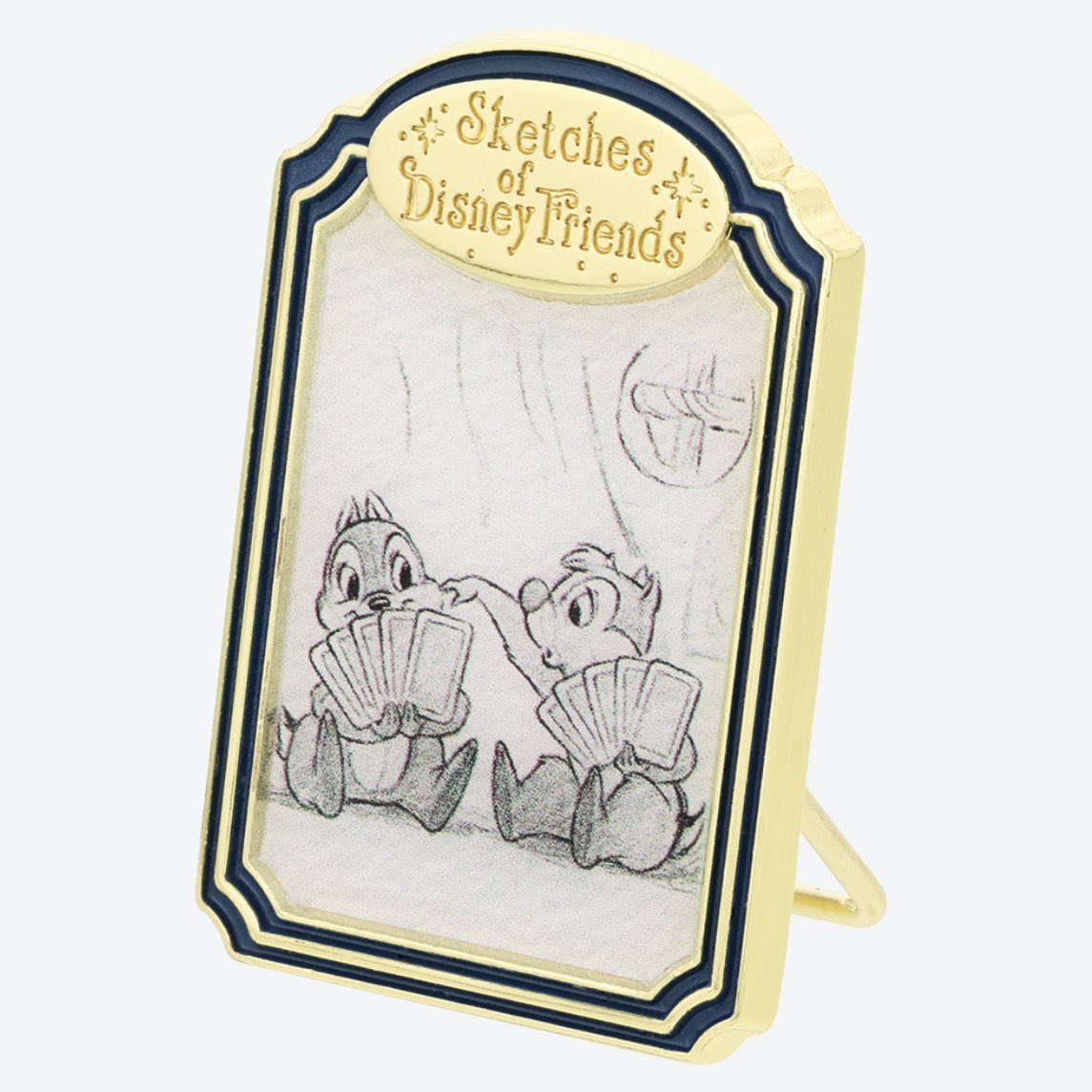 10月24日より、立てて飾れるピンバッジの第2弾 ドナルド・デイジー