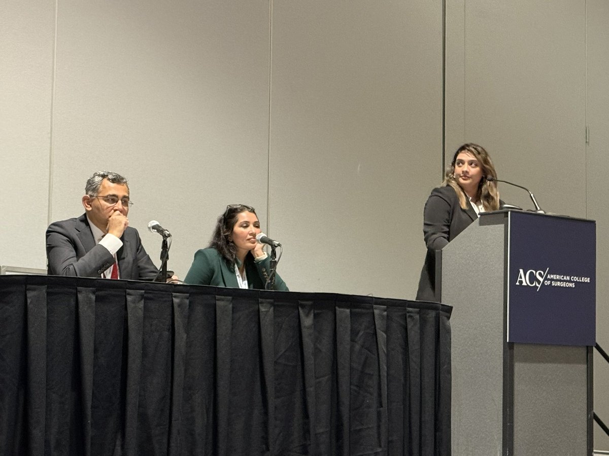 Sara Saeidi, M.D. (@sarasaeidi92) on Twitter photo Beyond excited to present my sweet collaboration with incredible mentorship of Dr. Laila Rashidi on the stage of <a href="/AmCollSurgeons/">American College of Surgeons</a> 2024! 🎉🎉
Together, we're empowering learning through video-based education!🎥✨
<a href="/lailara58/">Laila Rashidi</a> <a href="/rahila_essani/">Rahila Essani MD FACS FASCRS</a> 🩷🩷
#ACSCC2024 #Surgery Beyond excited to present my sweet collaboration with incredible mentorship of Dr. Laila Rashidi on the stage of <a href="/AmCollSurgeons/">American College of Surgeons</a> 2024! 🎉🎉
Together, we're empowering learning through video-based education!🎥✨
<a href="/lailara58/">Laila Rashidi</a> <a href="/rahila_essani/">Rahila Essani MD FACS FASCRS</a> 🩷🩷
#ACSCC2024 #Surgery