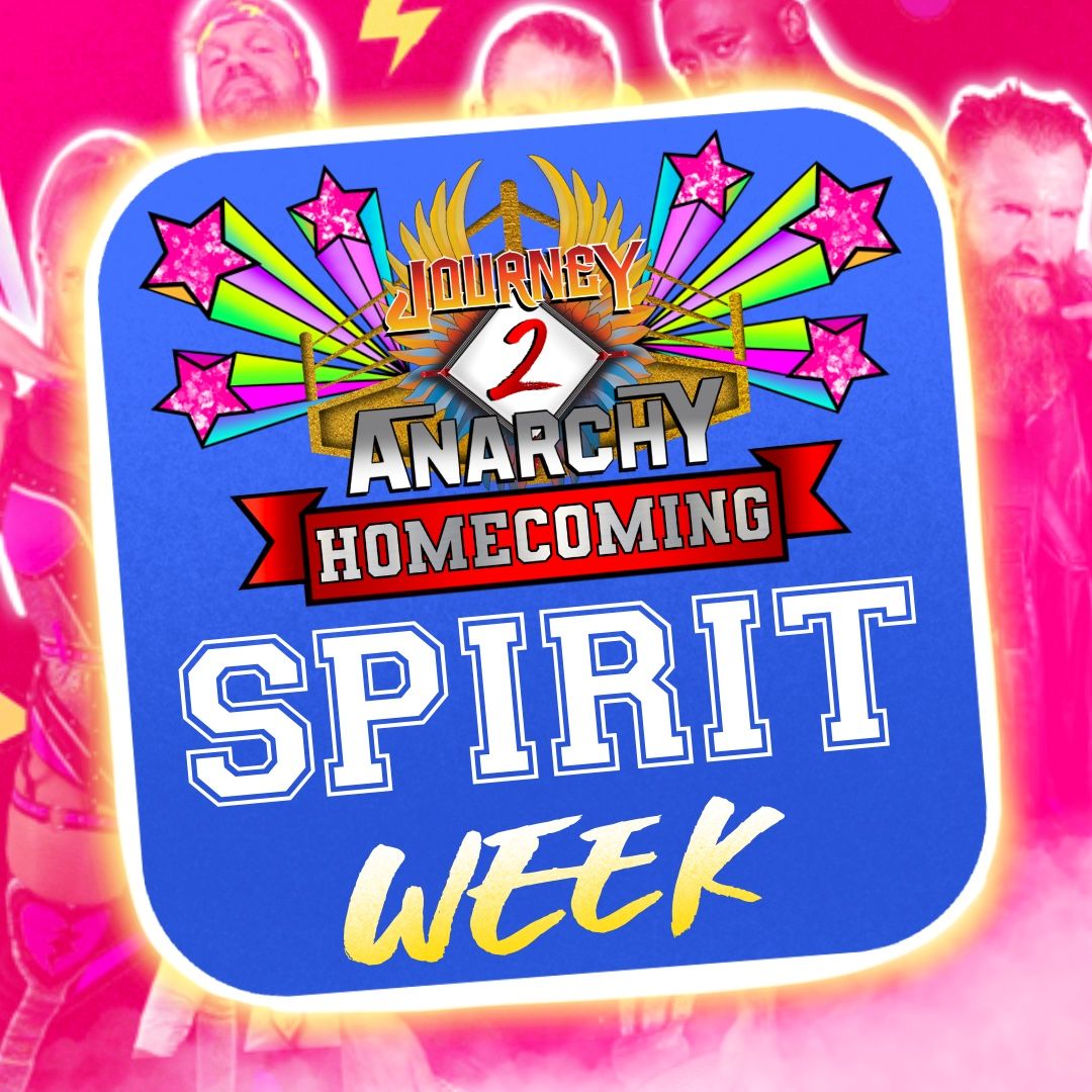 journey2anarchy's tweet photo. Journey2Anarchy: Homecoming is just 8 days away on October 29...

In honor of the theme, let's celebrate in the most appropriate way possible ... it's Spirit Week!

Let's make some memories! https://t.co/JhQFquAWXL