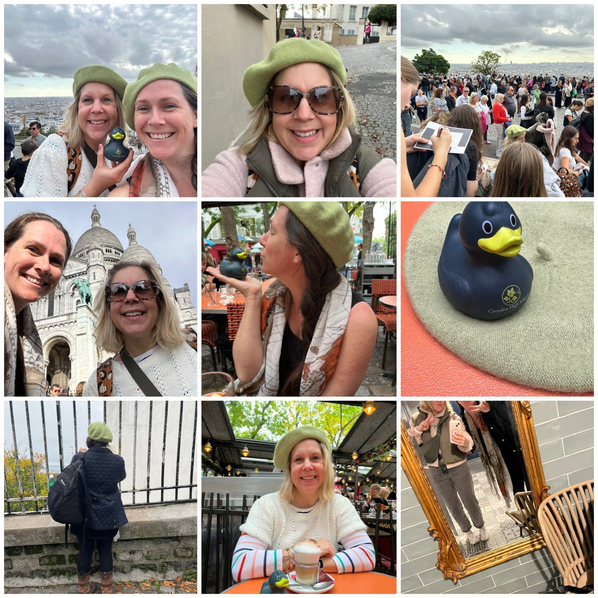 croydonhighart's tweet photo. Mrs Palmer, Mrs Smith &amp; #Ducksontour #Paris #Art&amp;3DDesign @CroydonHigh @crydonhighart ❤️🦆🖼️🖌️🎨🥐 https://t.co/WbJND8TwXP