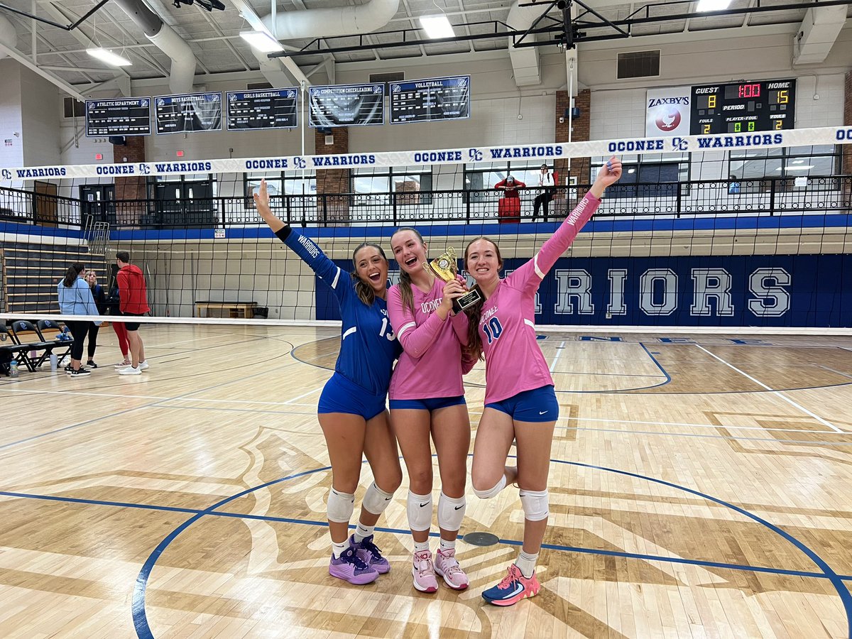 Thank you Oconee Volleyball for the last 4 years. I will never forget the friends and memories I have made along the way. 💙 <a href="/OconeeVB/">OconeeVB</a> 
Here are my senior season stats.