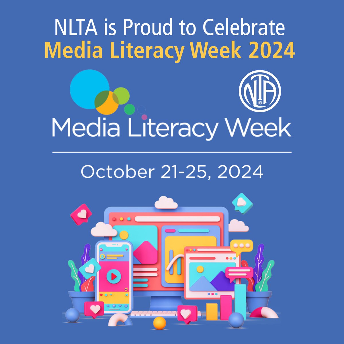 NLTeachersAssoc's tweet photo. Excited to share that we’re a Media Literacy Week supporter! 🎉Our organization is a champion for digital media literacy. Join us in creating a more media-savvy Canada and classroom. Learn more: https://t.co/K4c3EnxJAD #MediaLiteracyWeek #TeachersChangeLives https://t.co/uite8fg40U