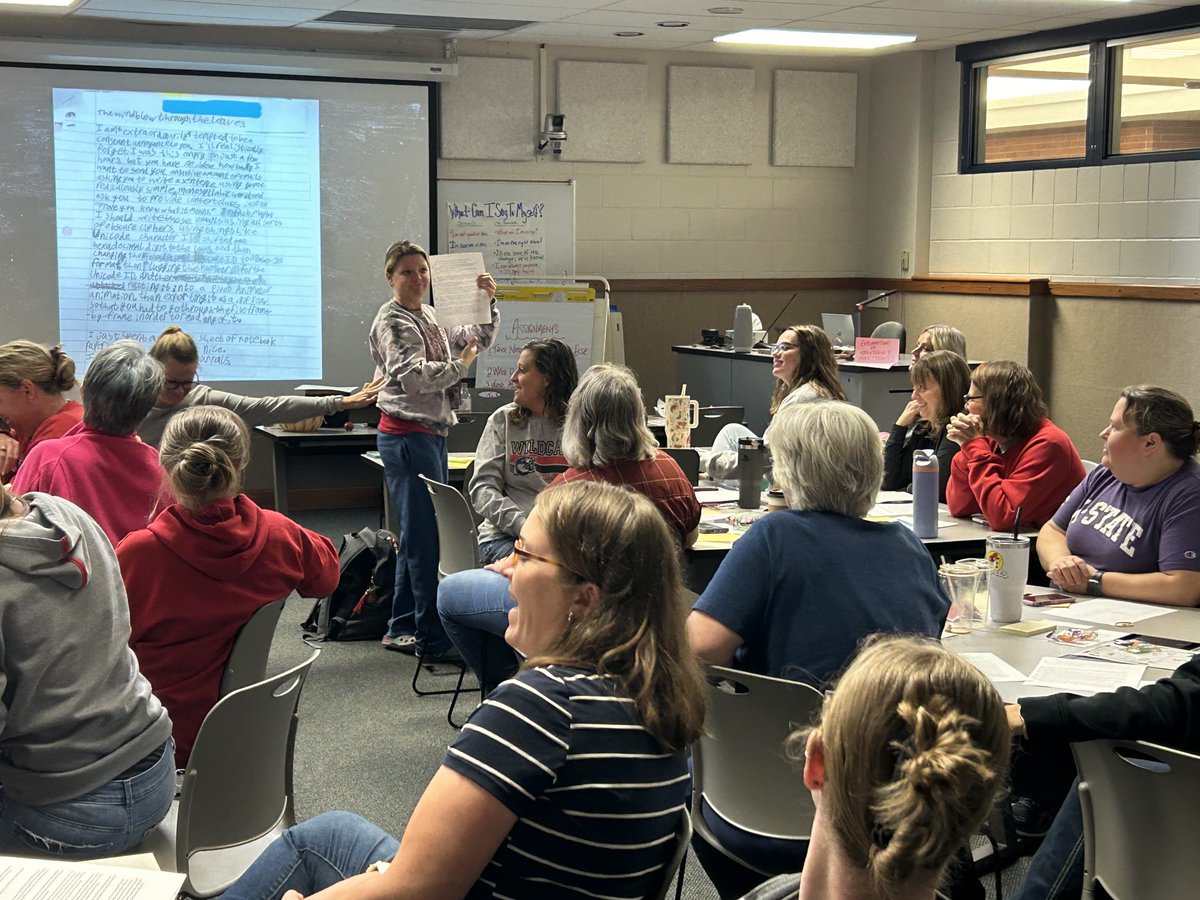 BES working on professional development and growth with our instructional coach Devra Parker. Way to go Devra and BES staff!